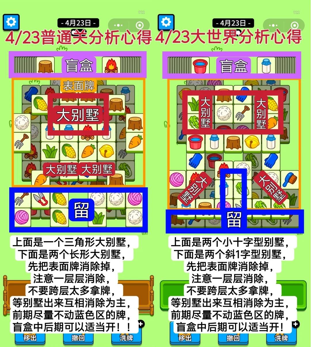 4.23羊了个羊，今日详细通关攻略+技巧
