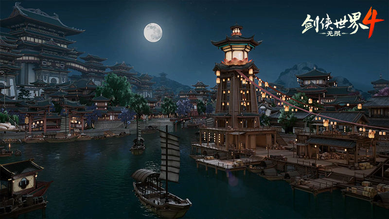 风雨晴雪，西山居《剑侠世界4：无限》动态天气系统曝光