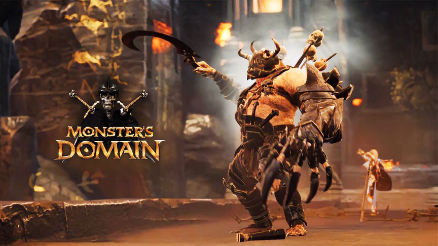 击败英雄守护宝藏！《MonstersDomain》现已在Steam开启免费试玩