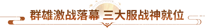 天龙战神榜丨荣耀收官！致敬巅峰战神，谢礼敬赠每一位少侠！