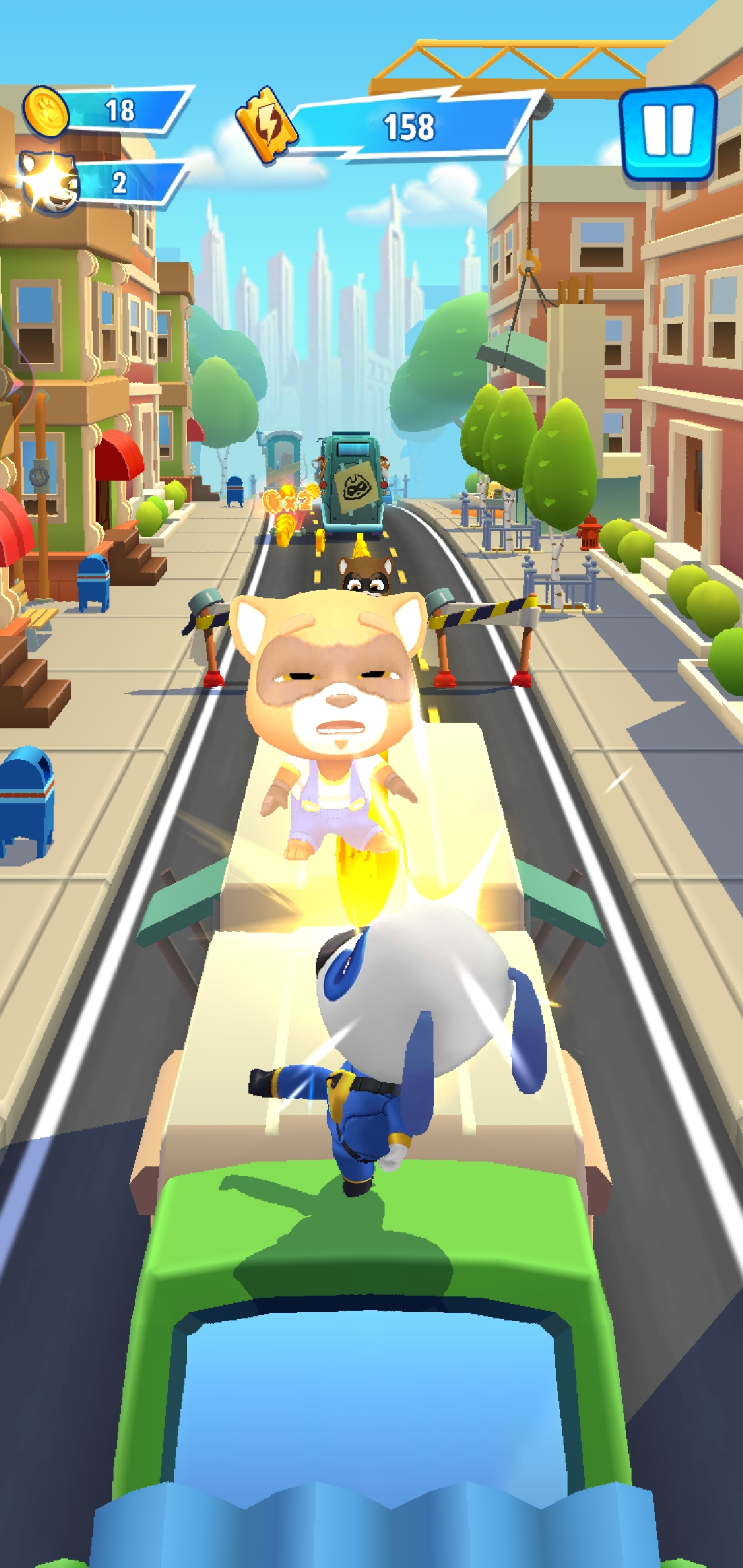 夏日宝箱大作战，跑酷得分夺宝箱！