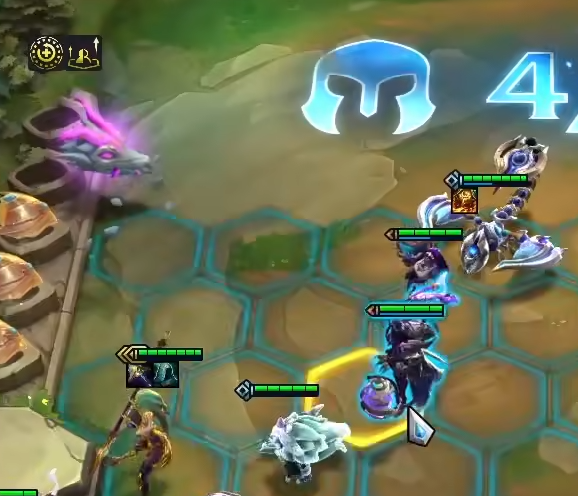 金铲铲之战：T1三星换形豹女，一费英雄吃分玩法（中）