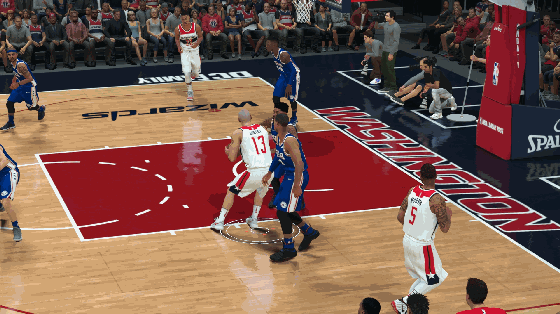 NBA2K20: 假投和胯下运球操作技巧