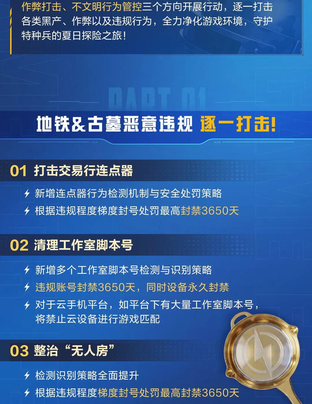 黑产作弊逐一击破，HIT1.8全力净化游戏环境