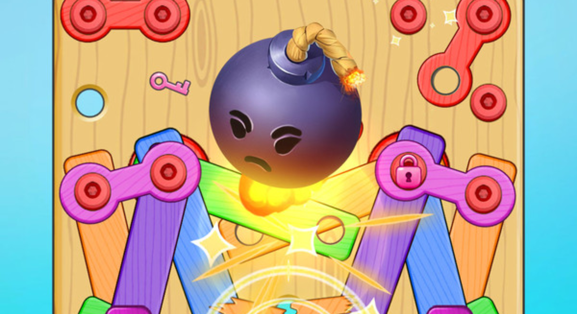 打螺丝：一拧一拆，解谜如拆盲盒。