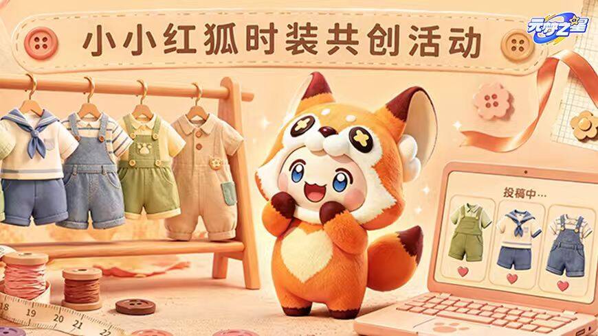 小小红狐超萌头像框免费领？！