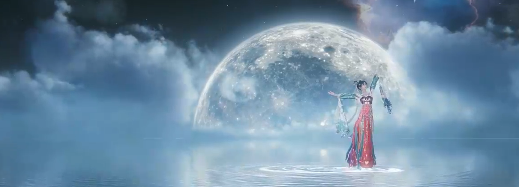 佳人在翩翩起舞