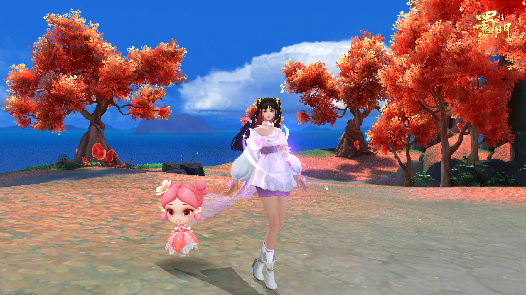 《蜀门》手游登录就送全新暗金仙灵，嘉年华福利领不停！