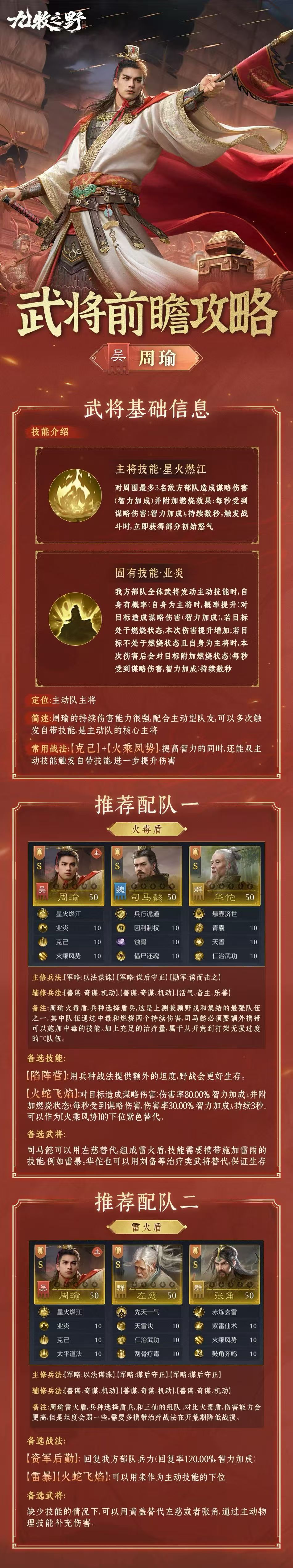 #九牧之野 武将攻略（2）