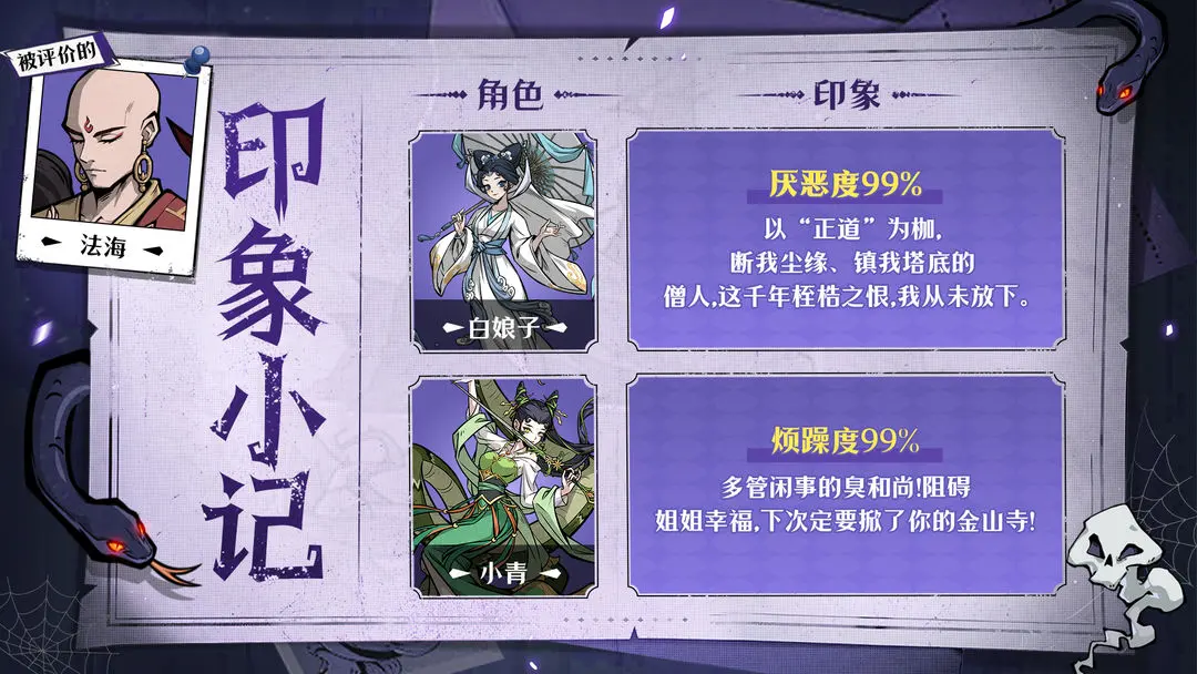 官方印象卡出炉！你最认同谁的评价？