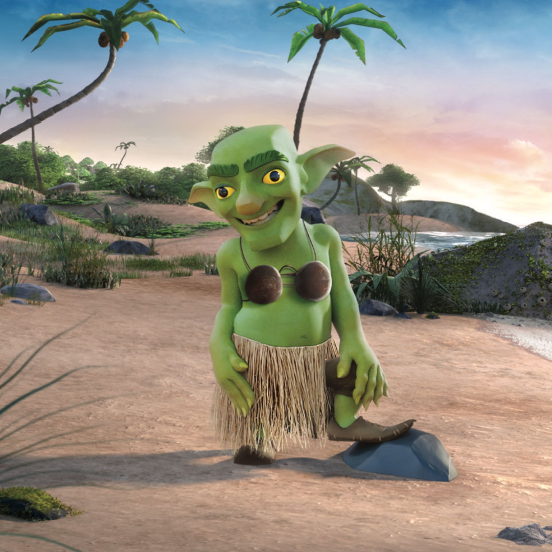 转发这只哥布林，新年接好运!