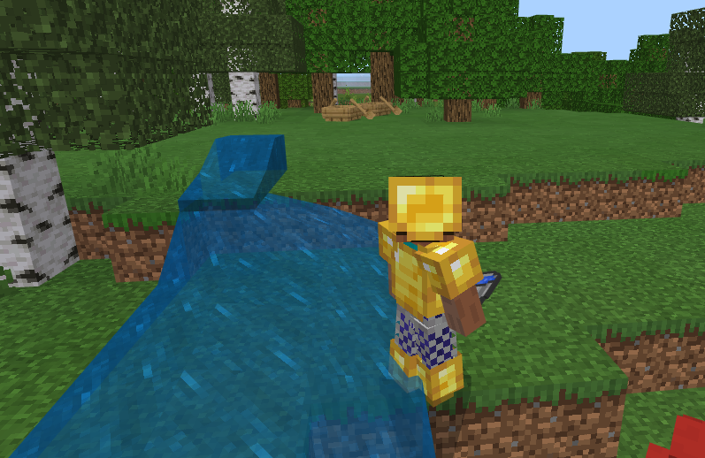 如何在我的世界里一步不走就通关神玩家没手就行