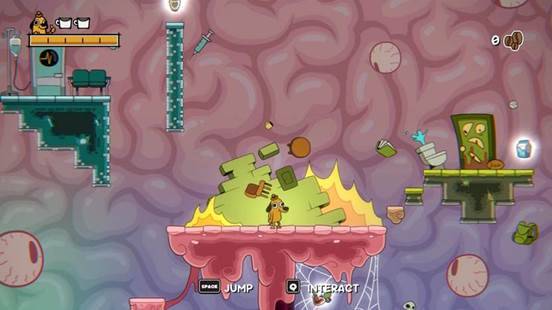 著名火灾狗表情包衍生游戏《一切都好：极限硬撑》在steam上发售
