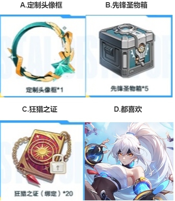 【投票赢Q币】暴打嘉年华打卡活动中你最喜欢哪个奖励？