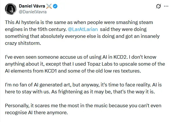 领奖当天自曝用过AI，《33号远征队》被独立游戏大奖“收回奖杯”！