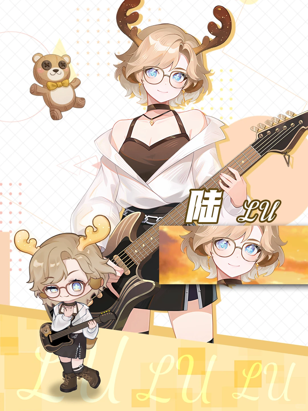 店员档案｜甜莓「陆」 角色档案公开！