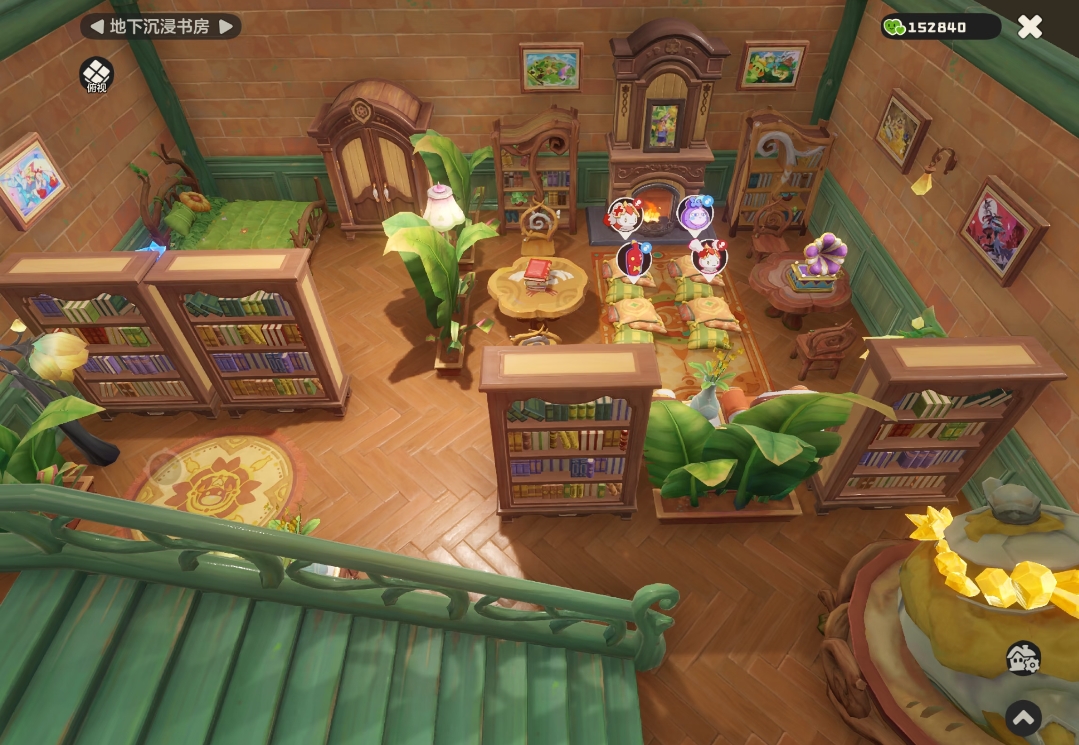 【洛克王国S3铅字幻梦新赛季】森系绿色家园完工，治愈魔法小屋