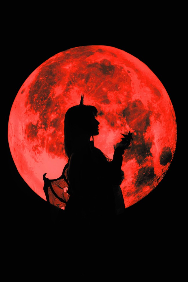 【阴阳师】吸血姬紫裘碧染cos正片