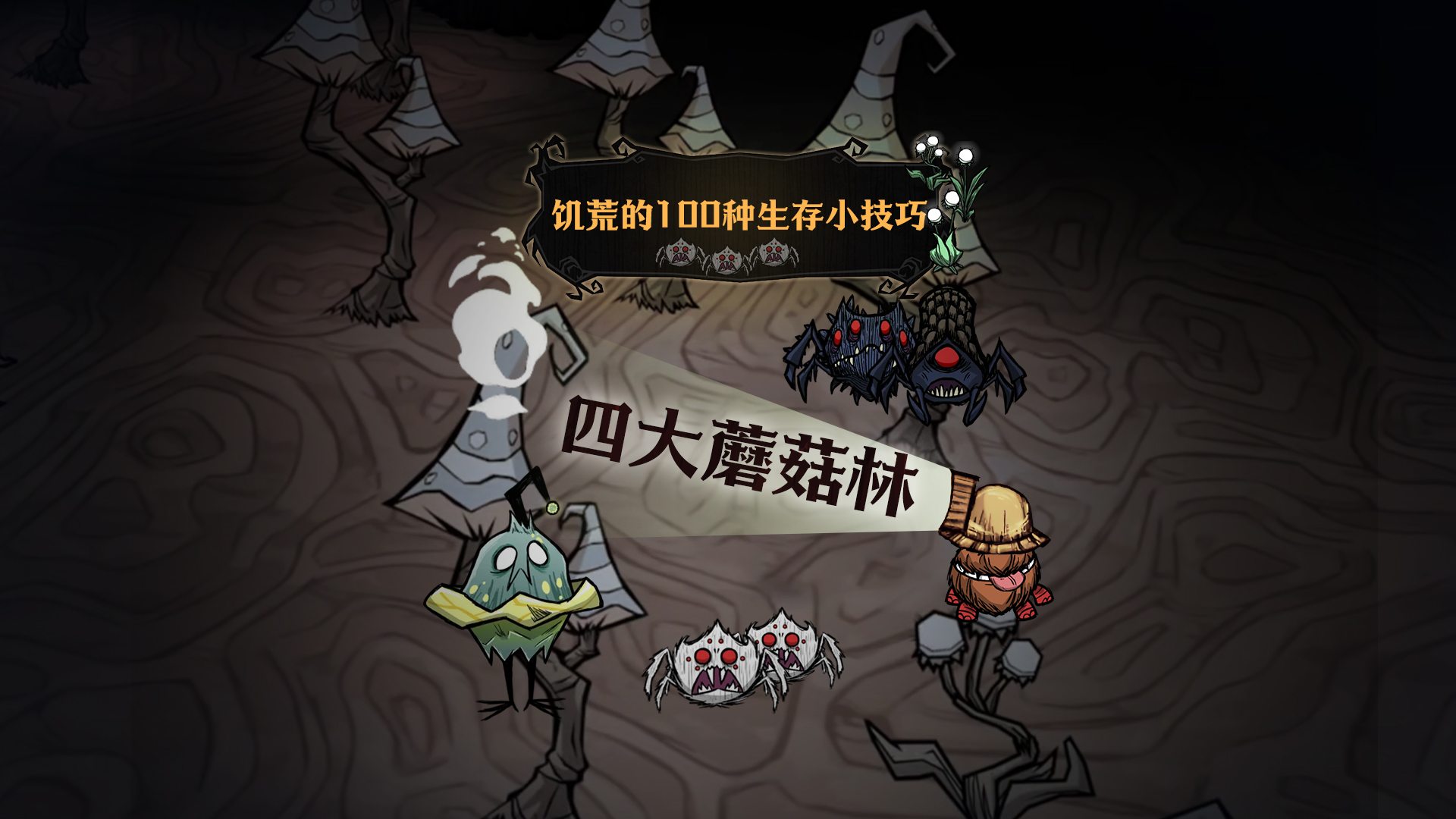 玩转蘑菇林，三维不用愁！