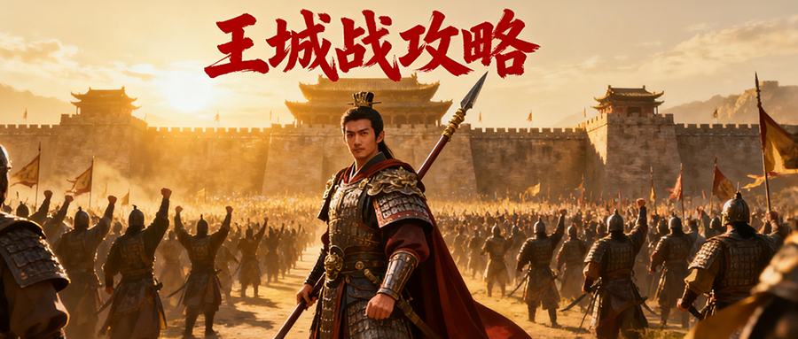 王城战终极攻略出炉！原来家族的高战和中小号要这样配合，小师妹教你赢在起跑线~