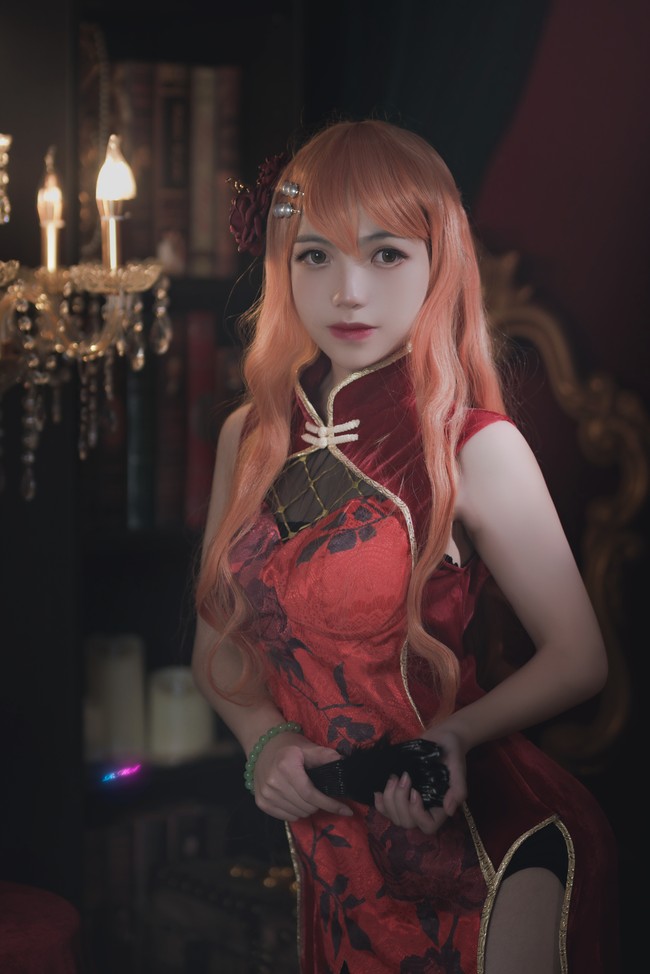 海贼王cos娜美国风旗袍