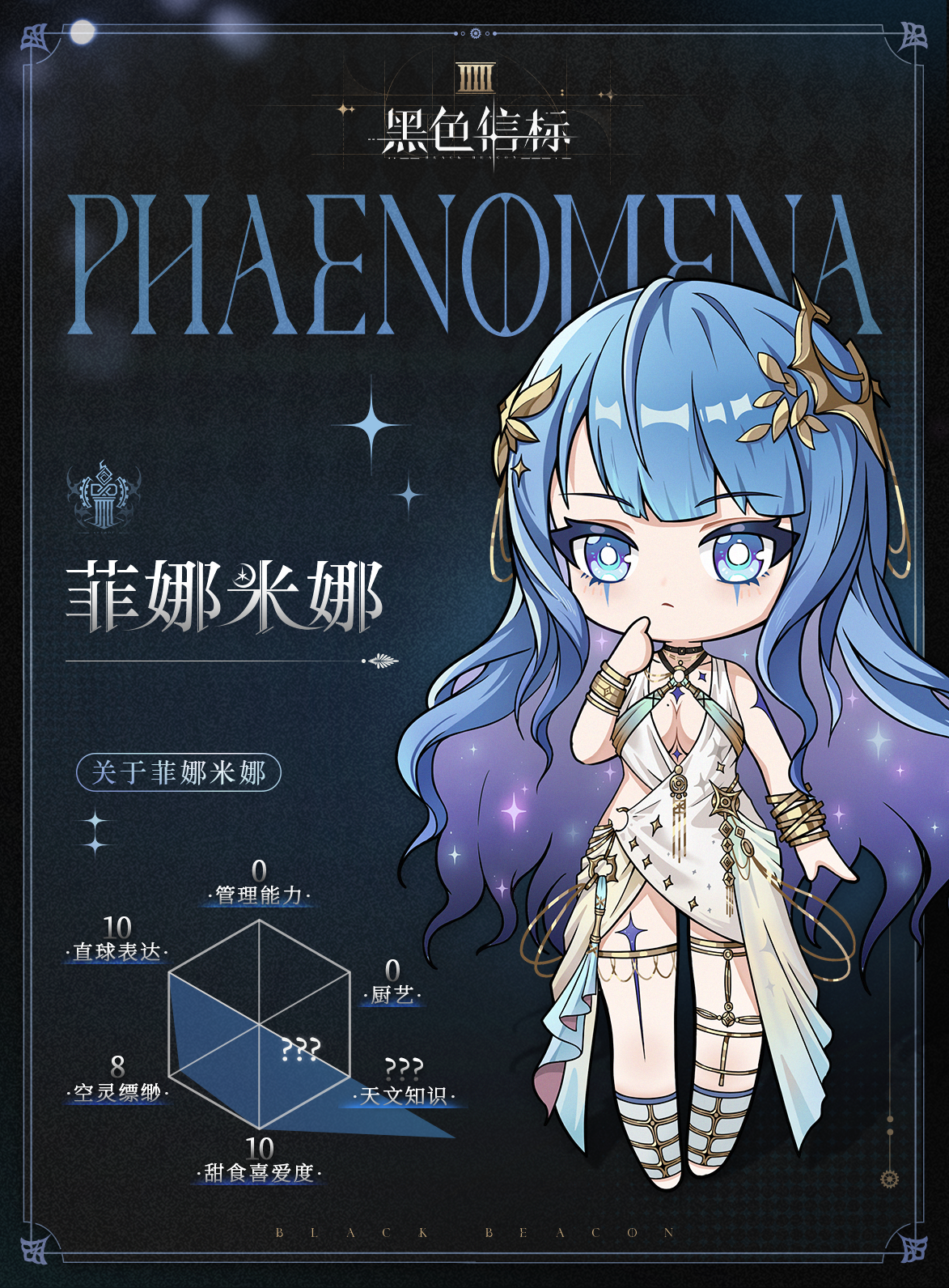 《黑色信标》菲娜米娜是由什么组成的