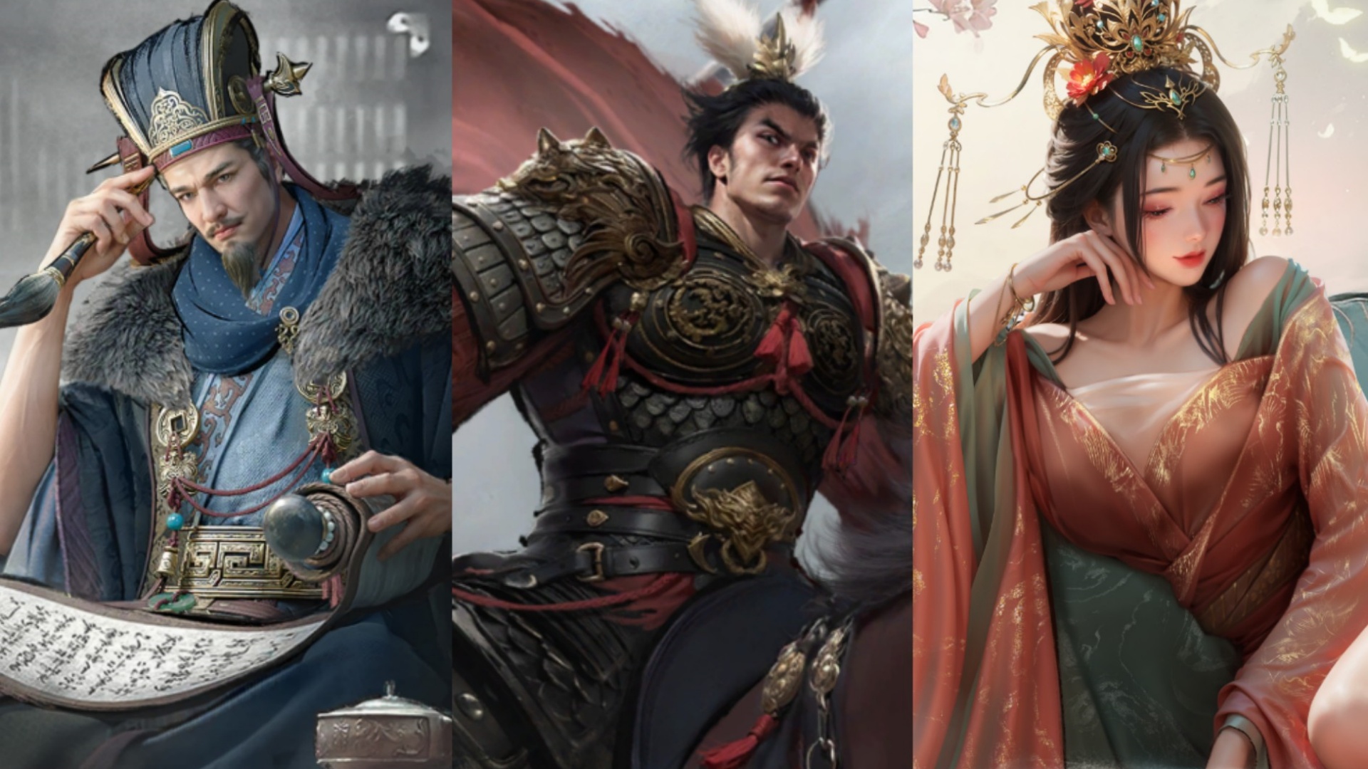 武破三国乱世虎，方天画戟战群英