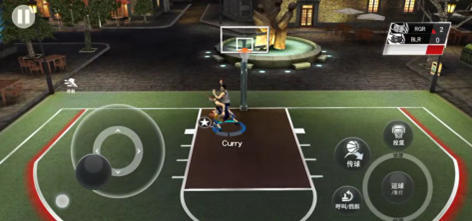 美职篮2K20：突破终结型后卫角色上篮持球解析