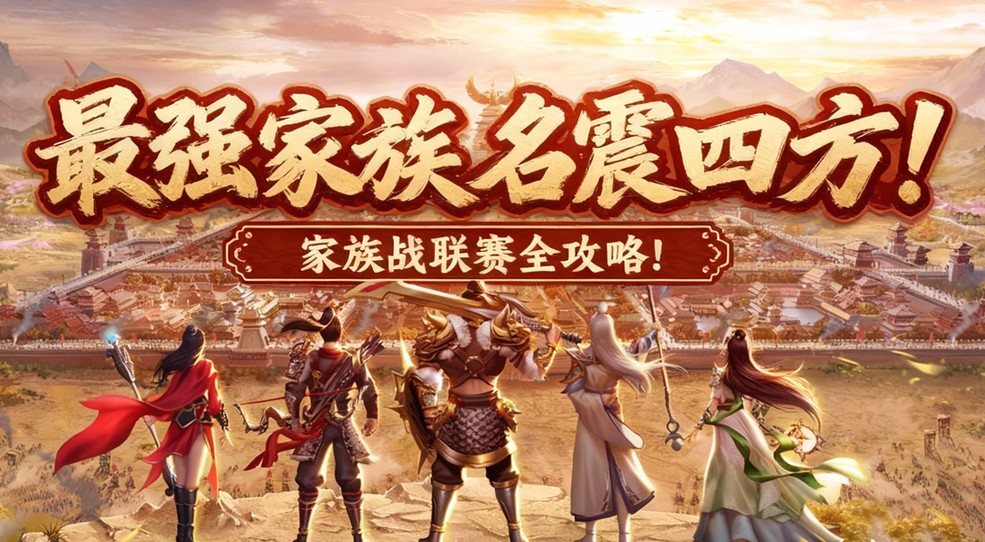 家族战联赛全攻略 助你赢取黄金战车！