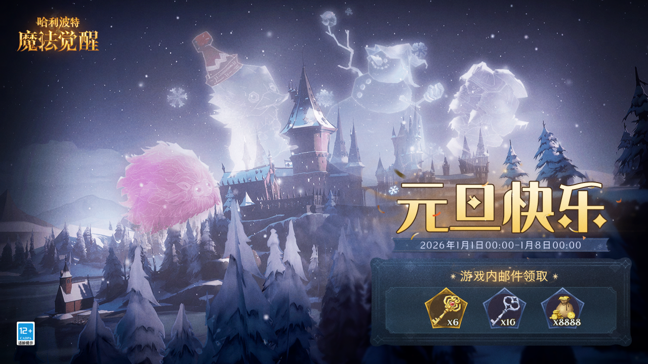 霍格沃茨日常丨元旦快乐！