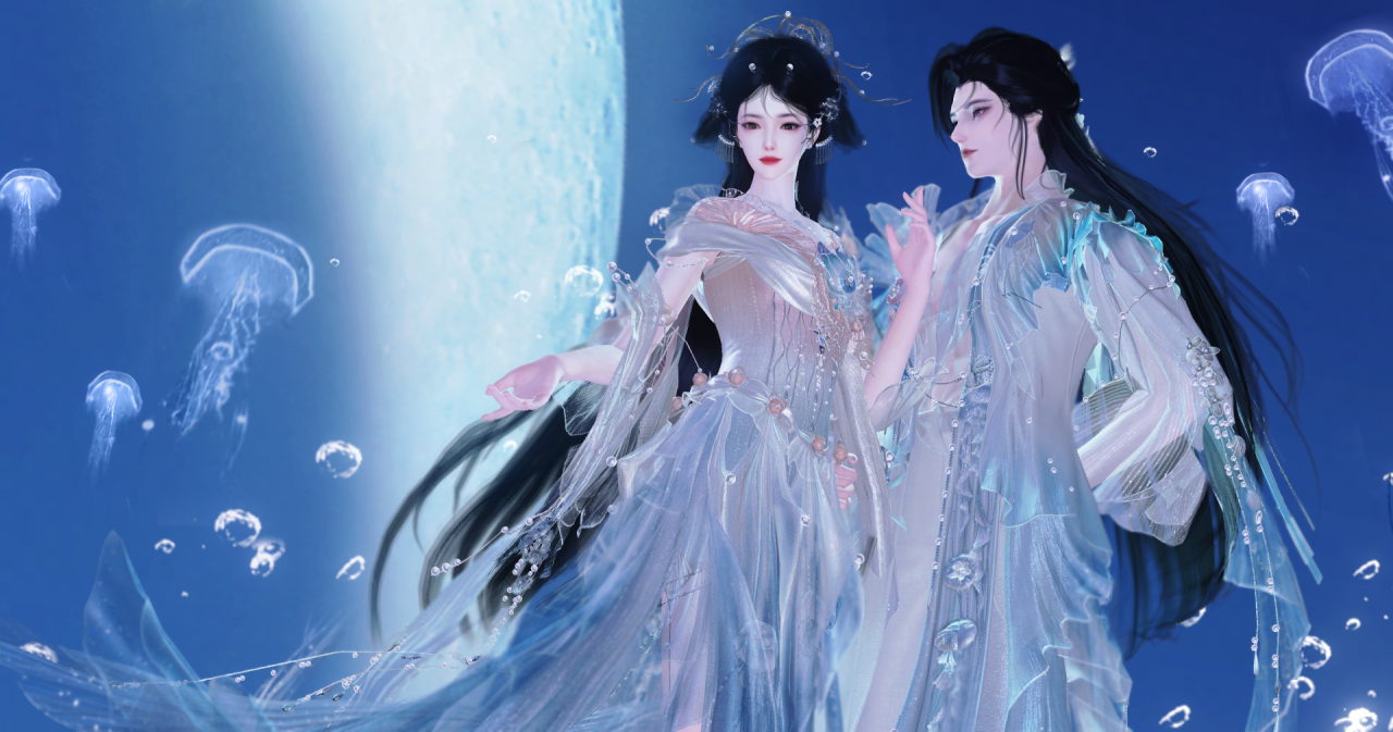 仲夏节新时装清凉来袭~清漪浮光处，流光荡漾间，共赏水天一色！