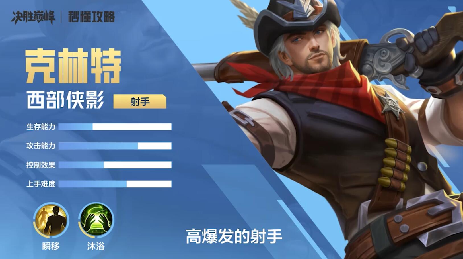 秒懂攻略 | 30秒上手克林特