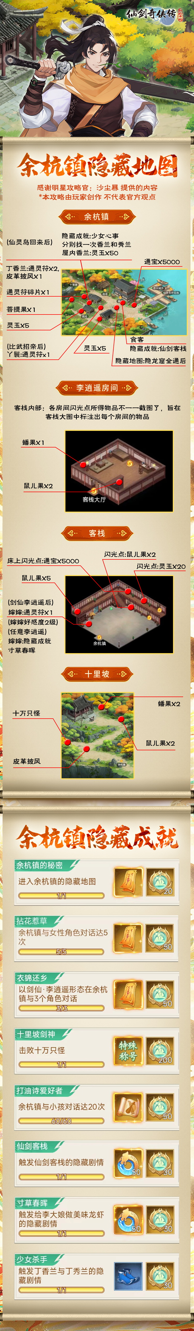 【攻略】余杭镇隐藏地图