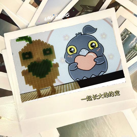今日话题#【开玩鸦表情包】+可爱小白鸦#大家喜欢的话自取哦! - 黎明觉醒:生机-小米游戏中心