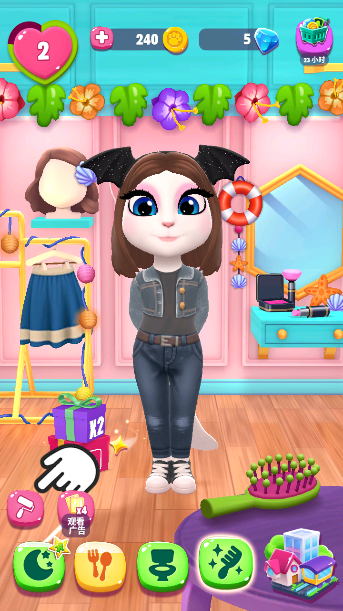 《我的安吉拉2》换上魅力服饰