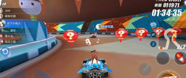 QQ飞车手游：道具赛反超，终点要比起点好