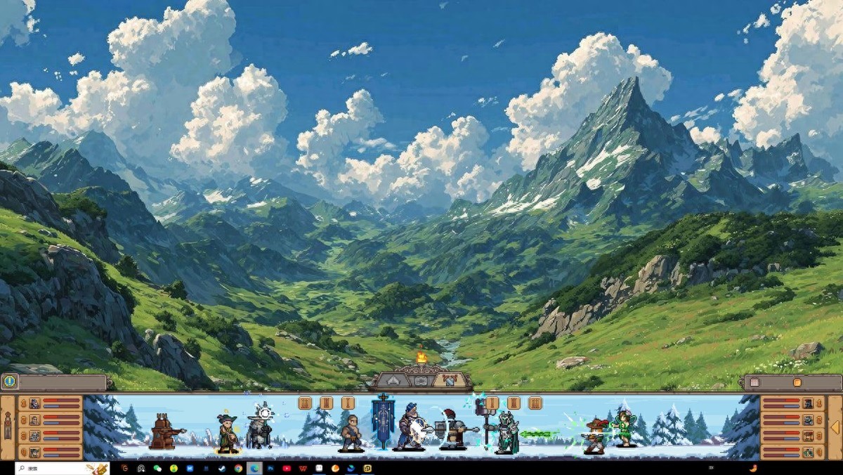 放置自动战斗养成游戏《幻想放置远征队》现已上线Steam