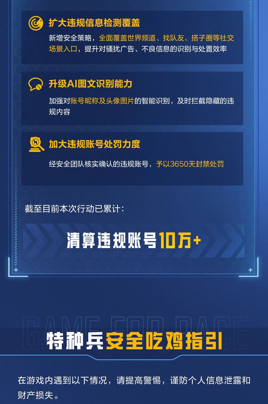 清理违规“小广告”，游戏环境“大扫除”