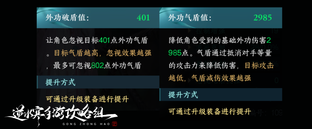 【逆水寒攻略】PVP属性分析(数值向)，比武大会必看！各属性来源一览！