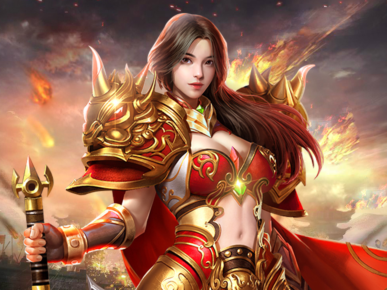 经典复古打金传奇《义战龙城》11月6日新服开启