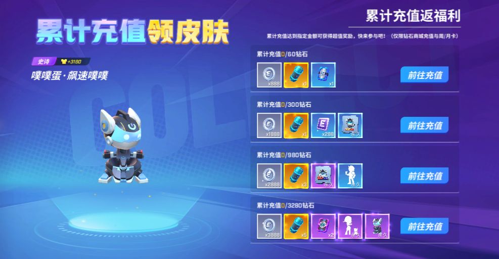 这个累充 
