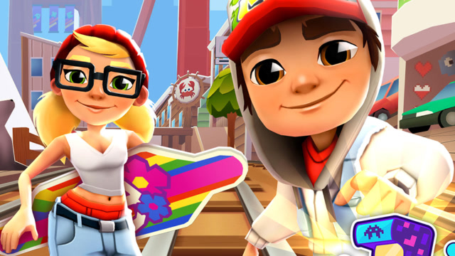 《地铁跑酷》登录领北极限定，跑酷氛围感拉满！