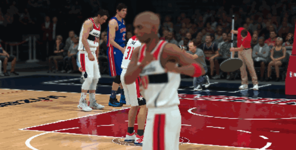 美职篮2k20：摇杆投篮难度很大