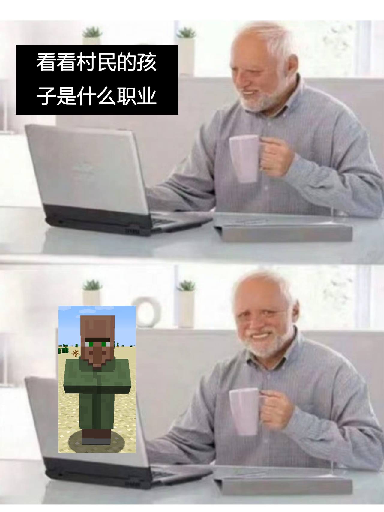 只有MC老玩家才能看得懂的meme！