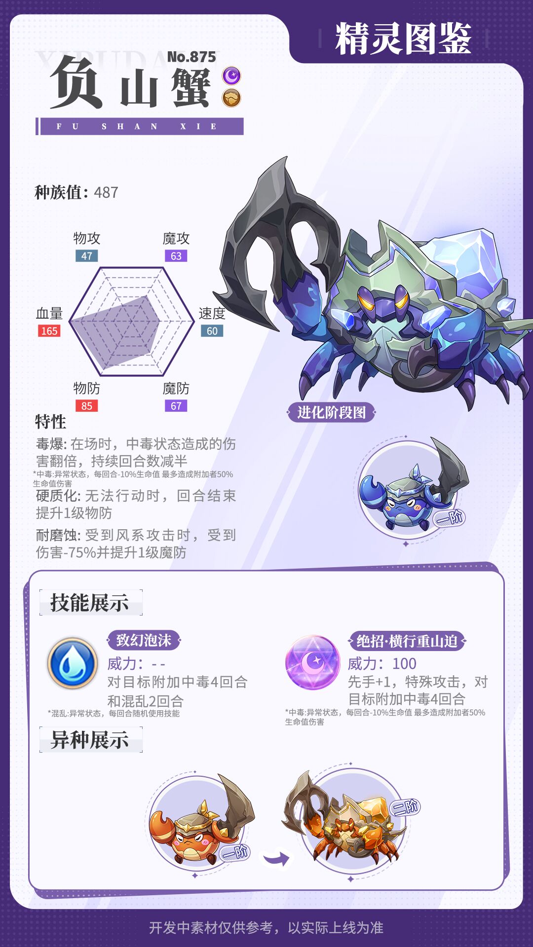 精灵百科|触手基核&负山蟹&爆椒鸡