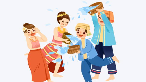 泼水节舞力开挂 民间舞者太让人上头