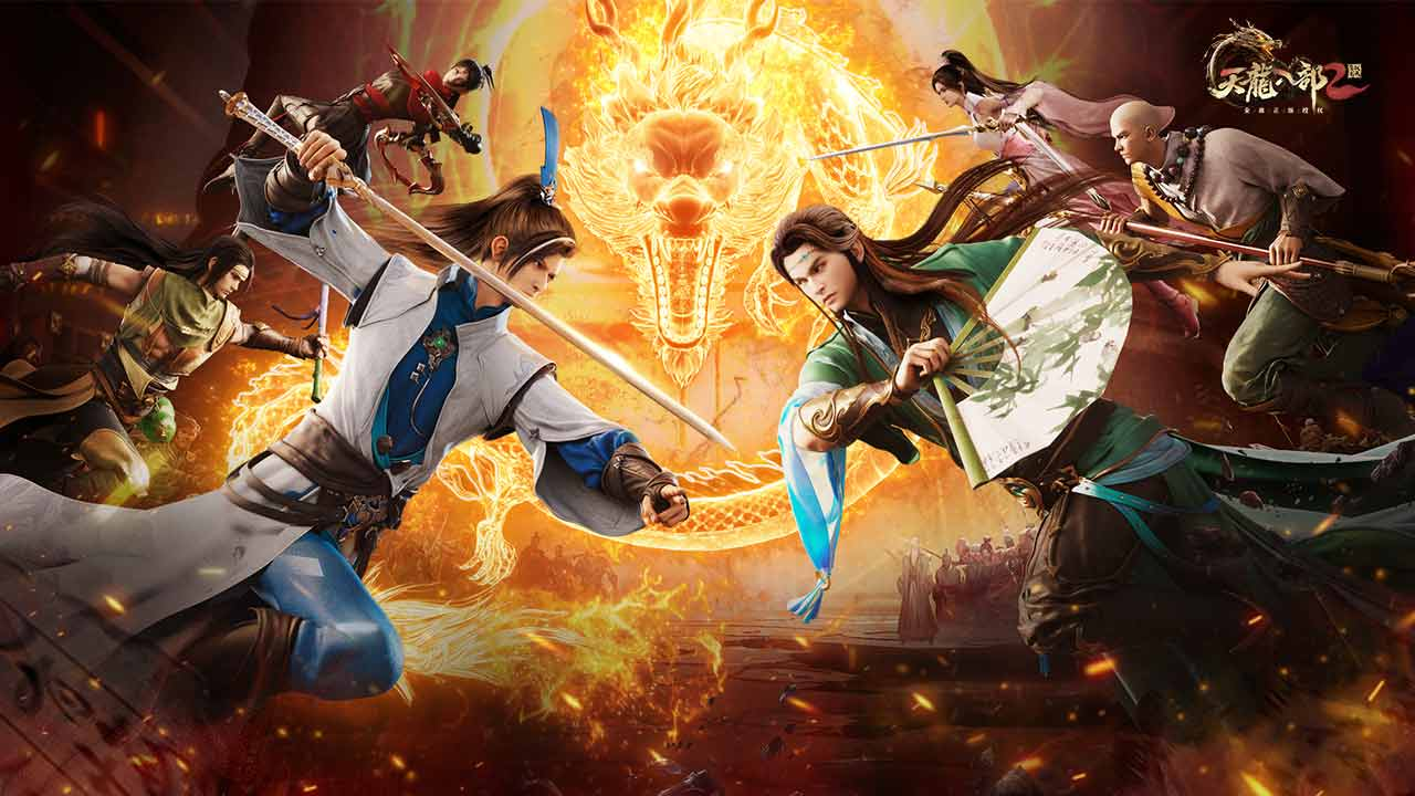 《天龙八部 2：飞龙战天》无锁定战斗 + 轻功制敌，打出丝滑操作！