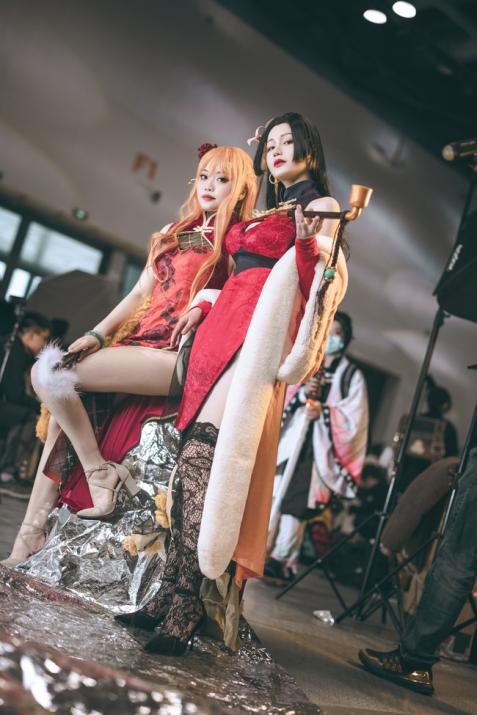 航海王·国风 娜美&女帝  ——无礼之人，给我退下！——