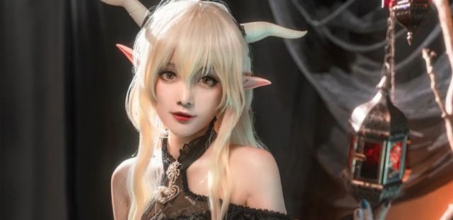 cos：明日方舟闪灵-音律联觉＠逆光R