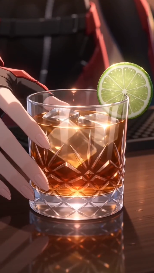 暗调酒吧氛围感，被朱璃拿捏了